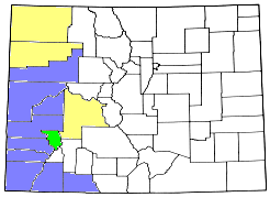 Map of Colorado