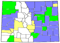 Map of Colorado