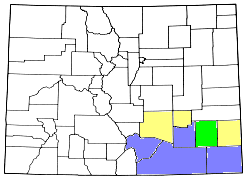 Map of Colorado