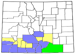 Map of Colorado