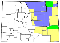 Map of Colorado