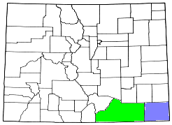 Map of Colorado