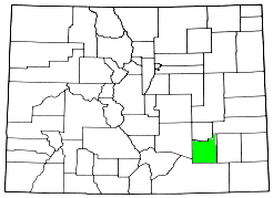 Map of Colorado