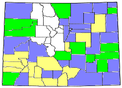 Map of Colorado