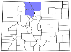 Map of Colorado