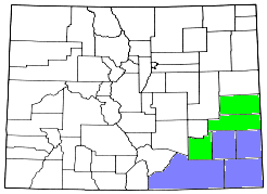 Map of Colorado