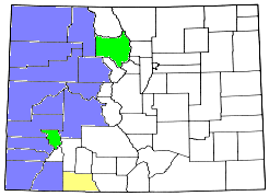 Map of Colorado