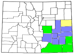 Map of Colorado