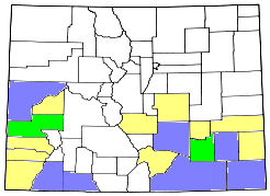 Map of Colorado