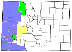 Map of Colorado