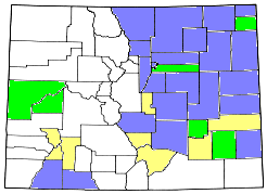 Map of Colorado