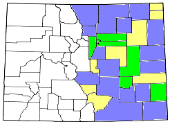 Map of Colorado